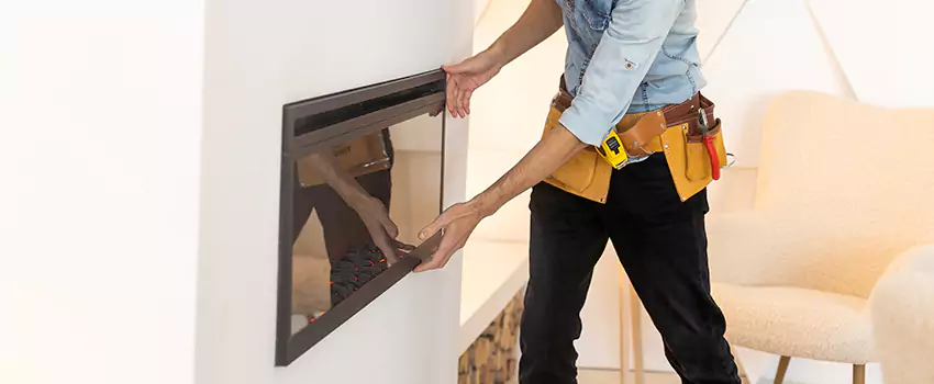 Metal Fireplace Installation in Youngstown, Ohio