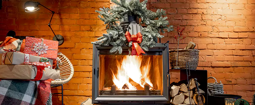 Travis Industries Linear Gas Fireplace Installation in Youngstown, Ohio