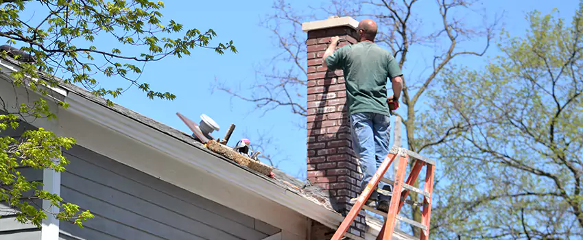 Vinyl and PVC Chimney Flashing Installation in Youngstown, OH